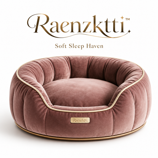 Raenzktti™ Velvet Comfort Pet Bed