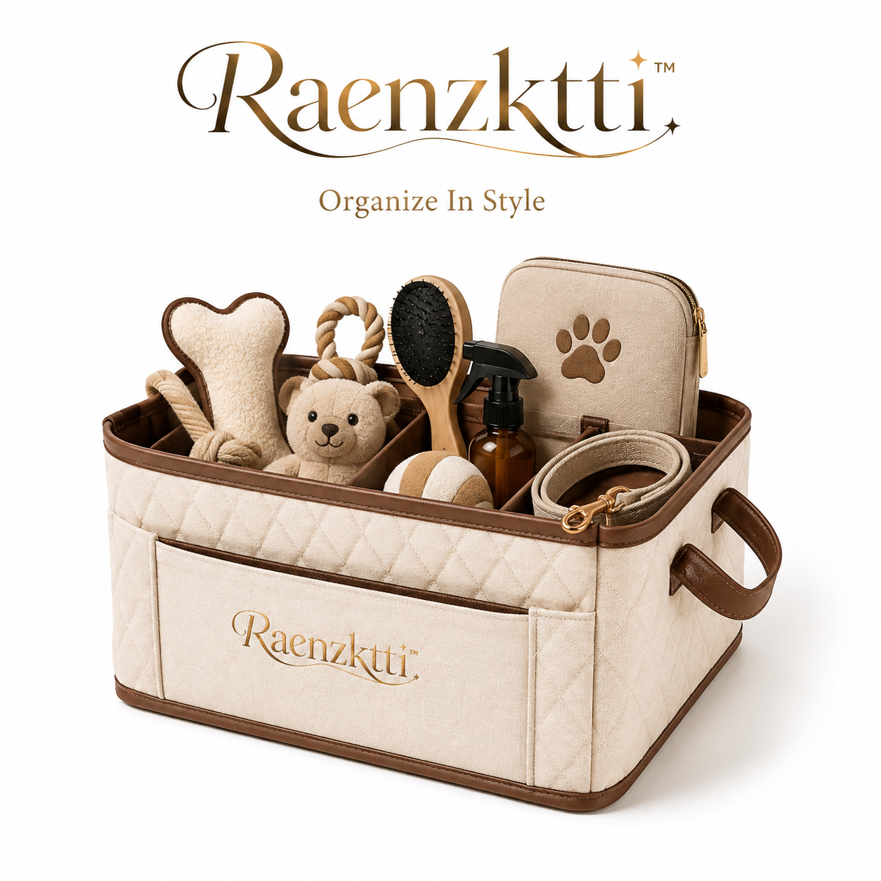 Raenzktti™ Premium Pet Storage Organizer