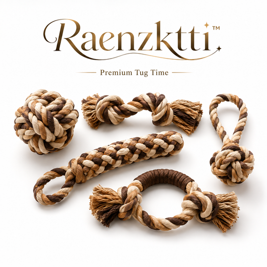 Raenzktti™ Luxury Rope Dog Toy Collection