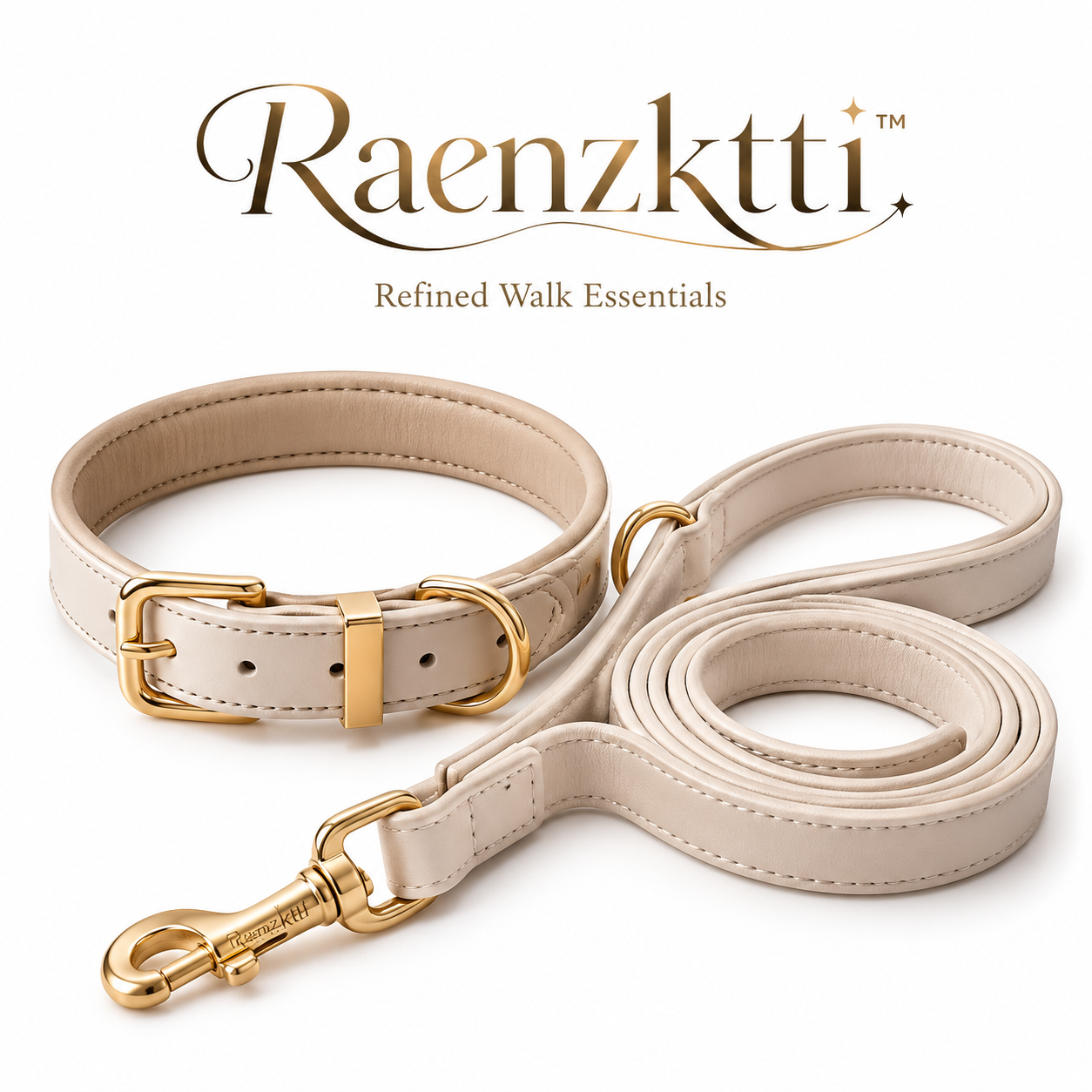 Raenzktti™ Premium Pet Collar & Leash Set
