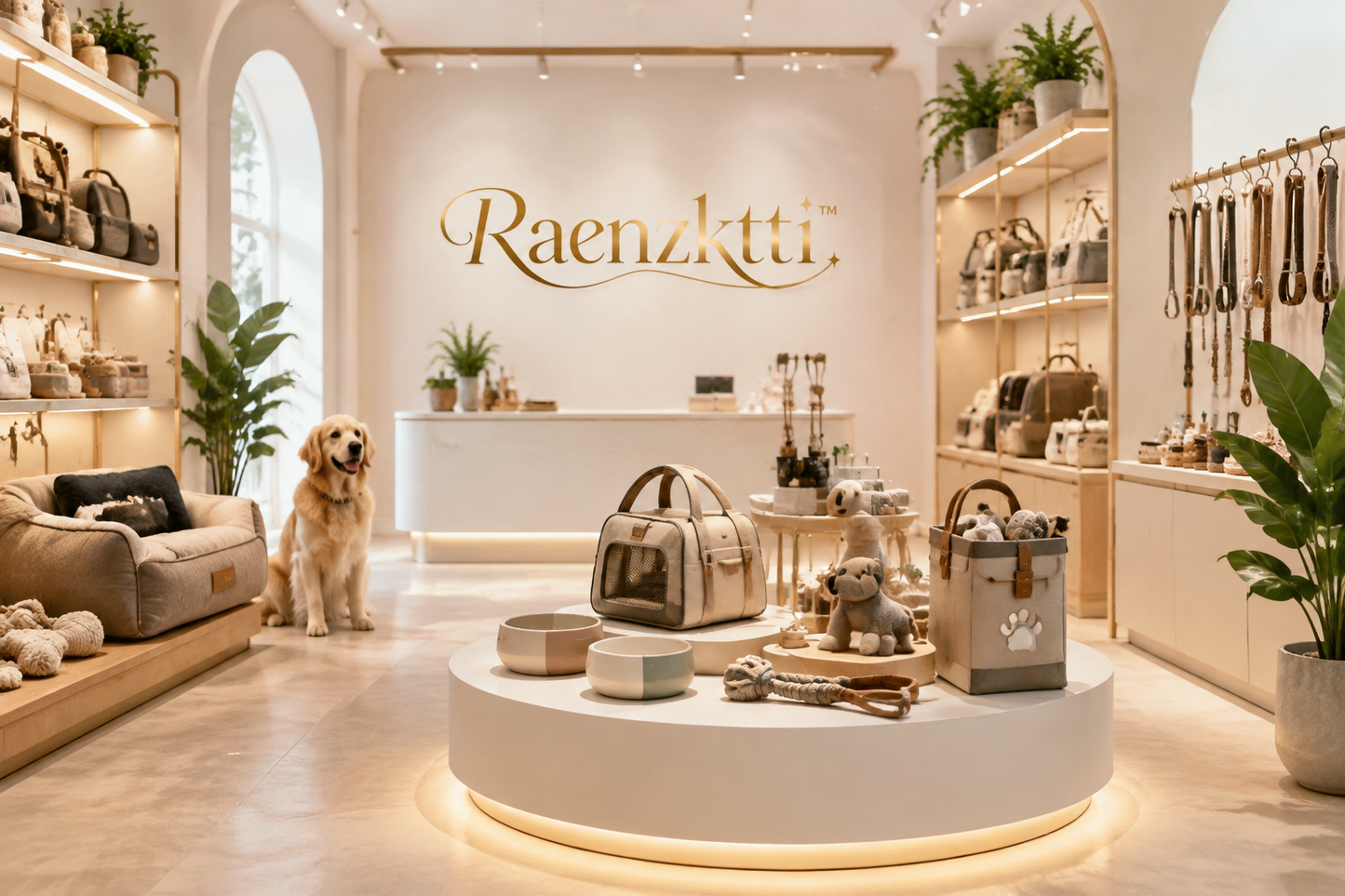 Raenzktti™ Velvet Comfort Pet Bed