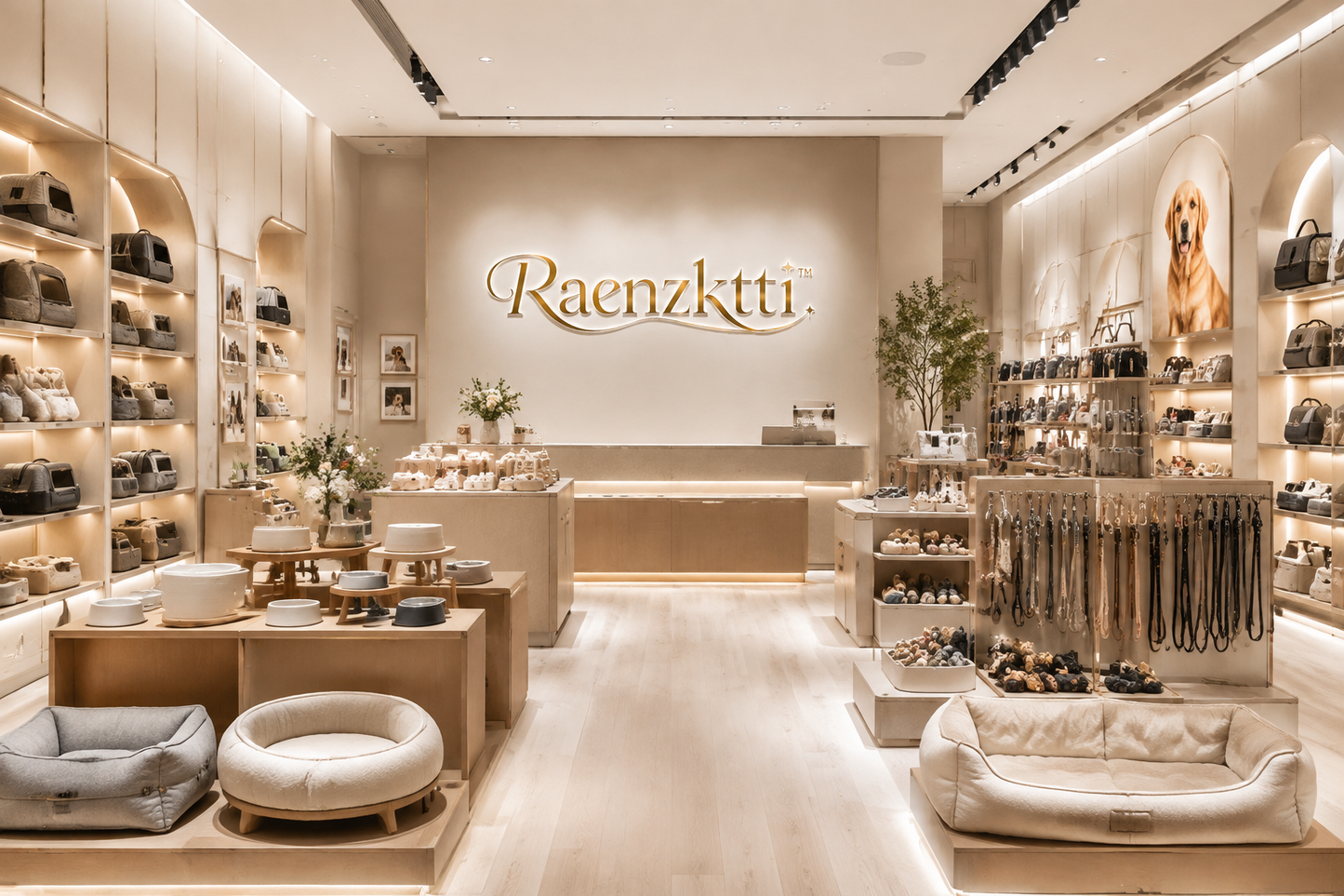 Raenzktti™ Premium Pet Storage Organizer