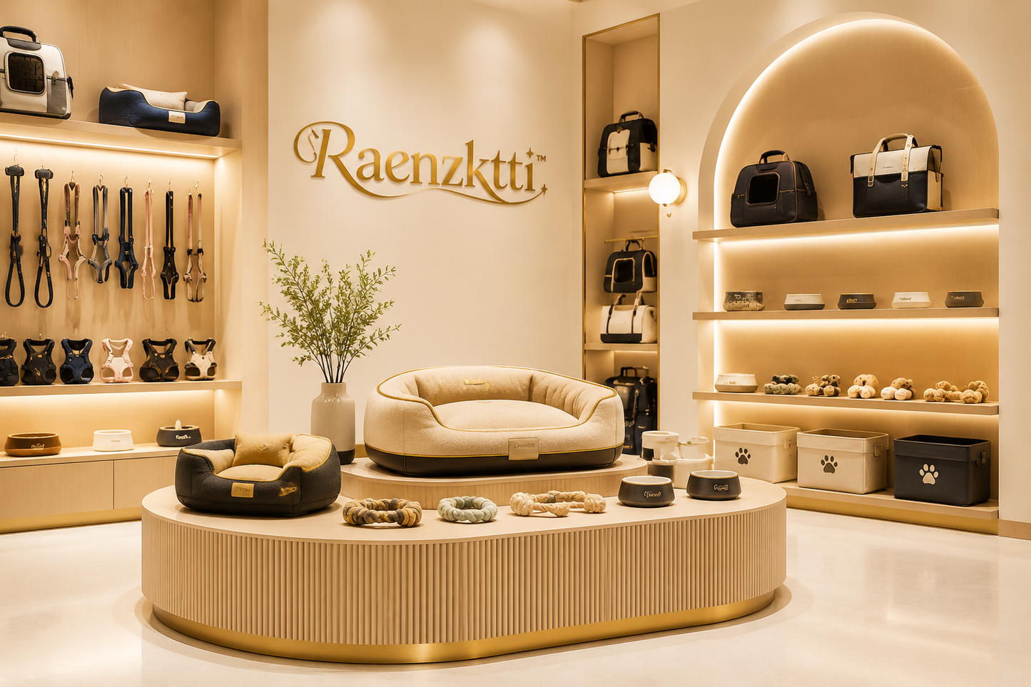 Raenzktti™ Premium Pet Collar & Leash Set